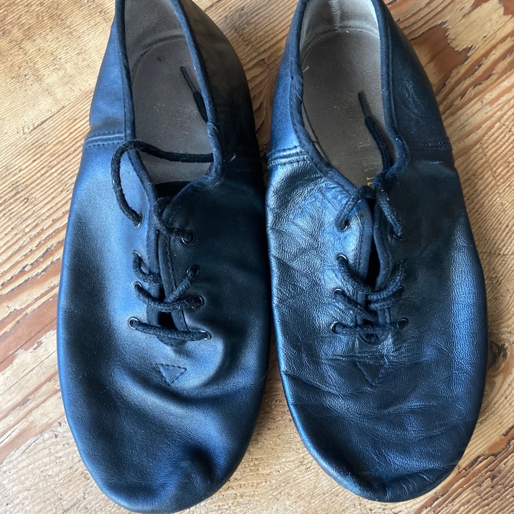 Leather dance shoes Size 6.5 - Picture 3 of 4